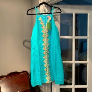 NWT 16 Lilly Pulitzer Pearl shift in Seaside Aqua 💕